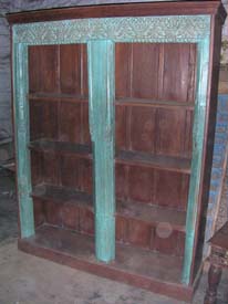 antique bookshlelf
