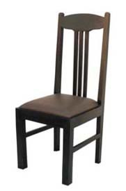 Rustic wooden chair