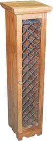 iron jali door cd rack